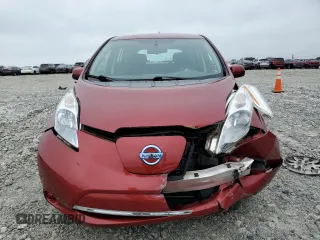 2015 Nissan LEAF SV with VIN 1N4AZ0CP9FC332115, listed as a Copart auction lot 57519363 with 26,964 mi miles. Bid and sale history available at carsss.com. Image 5.
