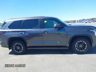 2024 Toyota Sequoia SR5 with VIN 7SVAAABA8RX047798, listed as a IAAI auction lot 41812410 with 7,411 mi miles. Bid and sale history available at carsss.com. Image 13.