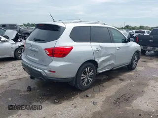 2018 Nissan Pathfinder SL with VIN 5N1DR2MN2JC602824, listed as a IAAI auction lot 42487986 with 127,955 mi miles and . Bid and sale history available at DreamBid. Image 4.