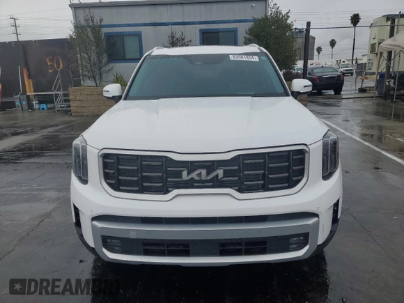 2023 Kia Telluride SX Prestige X-Line z VIN 5XYP5DGC9PG365045, wystawiony jako Copart lot #83581854 z przebiegiem 15 899 mil mil oraz Szkoda całkowita • Salvage title. Historia ofert i sprzedaży dostępna na DreamBid. Obrazek 5.