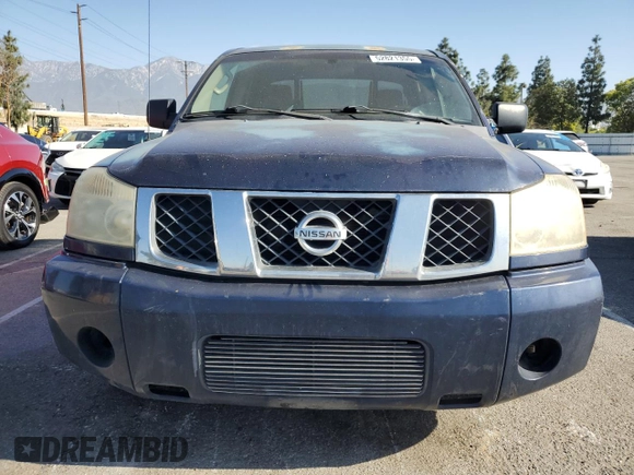 2006 Nissan Titan SE z VIN 1N6AA07A56N500115, wystawiony jako Copart lot #52821355 z przebiegiem 142 583 mil mil oraz Szkoda całkowita • Salvage title. Historia ofert i sprzedaży dostępna na DreamBid. Obrazek 5.