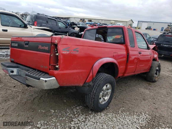 1999 Nissan Frontier 4WD XE with VIN 1N6ED26Y4XC313142, listed as a Copart auction lot 85777354 with 122,822 mi miles and Salvage Title. Bid and sale history available at carsss.com. Image 3.