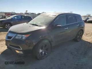 2010 Acura MDX Technology Pkg with VIN 2HNYD2H62AH502267, listed as a Copart auction lot 47013765 with 244,244 mi miles and Salvage Title. Bid and sale history available at carsss.com. Image 1.
