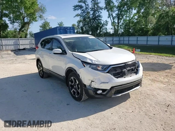 2017 Honda CR-V EX-L with VIN 2HKRW2H83HH689168, listed as a Copart auction lot 52161155 with 45,870 mi miles and Salvage Title. Bid and sale history available at carsss.com. Image 13.
