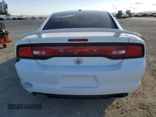 2014 Dodge Charger SXT Plus with VIN 2C3CDXJG4EH341365, listed as a Copart auction lot 41708555 with 21,581 mi miles and Salvage Title. Bid and sale history available at carsss.com. Image 6.