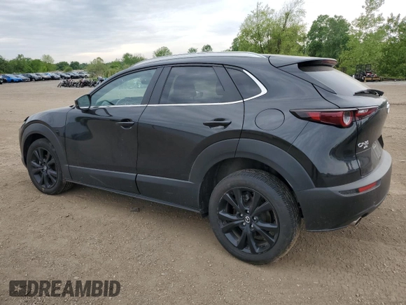 2024 Mazda CX-30 S Select Sport with VIN 3MVDMBBM4RM629755, listed as a Copart auction lot 58960145 with 21,649 mi miles and Salvage title. Bid and sale history available at DreamBid. Image 2.