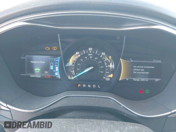 2017 Ford Fusion Hybrid SE с VIN 3FA6P0LU7HR110436, выставлен на аукционе IAAI как лот 42669395 с пробегом 104 472 миль миль и . История ставок и продаж доступна на DreamBid. Изображение 7.