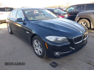 2012 BMW 5 Series 528i with VIN WBAXG5C55CDX04980, listed as a IAAI auction lot 41839050 with 143,692 mi miles. Bid and sale history available at carsss.com. Image 1.