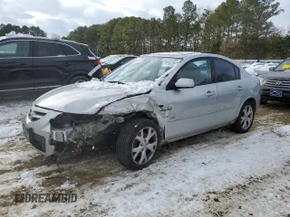 2007 Mazda 3 s Sport with VIN JM1BK323471648067, listed as a Copart auction lot 41543385 with 142,593 mi miles and Salvage Title. Bid and sale history available at carsss.com. Image 1.