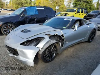 2016 Chevrolet Corvette 2LT with VIN 1G1YC2D74G5125988, listed as a Copart auction lot 74536924 with 19,049 mi miles and Salvage Title. Bid and sale history available at carsss.com. Image 1.