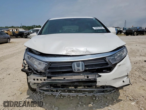 2023 Honda Odyssey Touring с VIN 5FNRL6H8XPB001311, выставлен на аукционе Copart как лот 56924345 с пробегом 77 736 миль миль и Списание • Salvage title. История ставок и продаж доступна на DreamBid. Изображение 5.