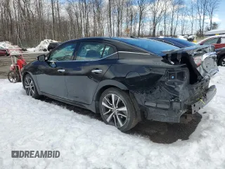 2020 Nissan Maxima SV with VIN 1N4AA6CV2LC364697, listed as a Copart auction lot 44010965 with 85,153 mi miles and Salvage title. Bid and sale history available at DreamBid. Image 2.