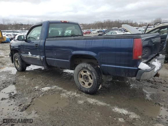 2002 Chevrolet Silverado 1500 LS with VIN 1GCEK14VX2Z312370, listed as a Copart auction lot 80636964 with 130,231 mi miles and Salvage Title. Bid and sale history available at carsss.com. Image 2.