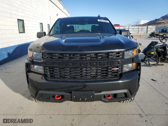 2022 Chevrolet Silverado 1500 LTD Custom Trail Boss with VIN 1GCPYCEL8NZ152106, listed as a Copart auction lot 46473365 with 59,821 mi miles and Salvage Title. Bid and sale history available at carsss.com. Image 5.