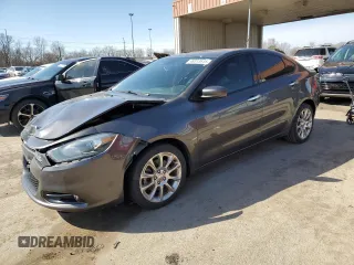 2015 Dodge Dart Limited with VIN 1C3CDFCB2FD174448, listed as a Copart auction lot 49313515 with 130,994 mi miles and Salvage Title. Bid and sale history available at carsss.com. Image 1.