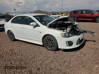 2016 Mitsubishi Lancer SE with VIN JA32V2FW7GU008504, listed as a Copart auction lot 64883884 with 42,183 mi miles and Salvage Title. Bid and sale history available at carsss.com. Image 4.