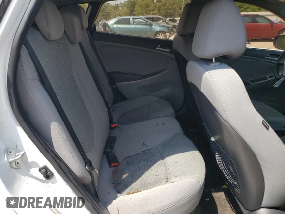 2017 Hyundai Accent SE with VIN KMHCT5AE8HU334420, listed as a Copart auction lot 52504065 with 116,906 mi miles and Non Repairable. Bid and sale history available at DreamBid. Image 10.