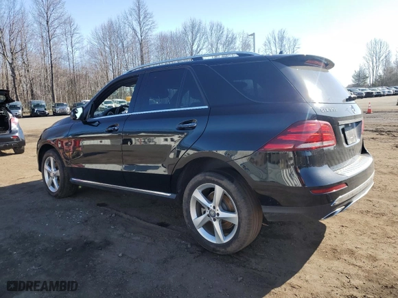 2016 Mercedes-Benz GLE with VIN 4JGDA5HB9GA672107, listed as a Copart auction lot 49426265 with 95,606 mi miles and Salvage Title. Bid and sale history available at carsss.com. Image 2.