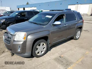 2010 GMC Terrain SLT-2 with VIN 2CTFLHEY5A6292627, listed as a Copart auction lot 46116414 with 179,070 mi miles and Salvage Title. Bid and sale history available at carsss.com. Image 1.