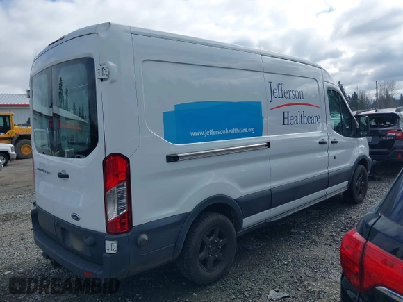 2017 Ford Transit with VIN 1FTYE2CM0HKA14592, listed as a IAAI auction lot 41701245 with 33,378 mi miles and . Bid and sale history available at DreamBid. Image 4.