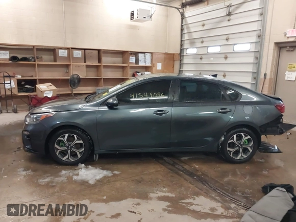 2020 Kia Forte LXS with VIN 3KPF24AD8LE187349, listed as a IAAI auction lot 41549096 with 57,191 mi miles and . Bid and sale history available at carsss.com. Image 15.