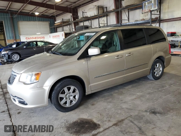 2012 Chrysler Town & Country Touring z VIN 2C4RC1BG3CR383635, wystawiony jako Copart lot #56186855 z przebiegiem 201 170 mil mil oraz Szkoda całkowita • Salvage title. Historia ofert i sprzedaży dostępna na DreamBid. Obrazek 1.