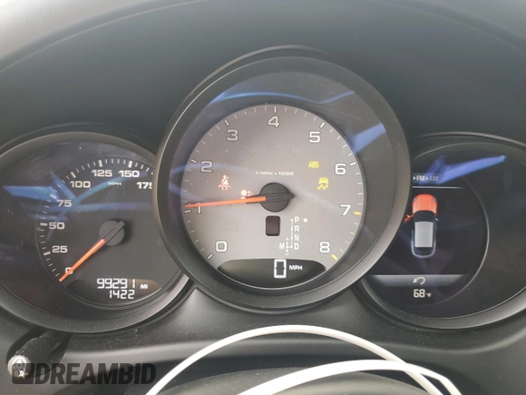 2018 Porsche Macan S with VIN WP1AB2A55JLB32321, listed as a Copart auction lot 58345565 with 99,291 mi miles and Salvage title. Bid and sale history available at DreamBid. Image 9.