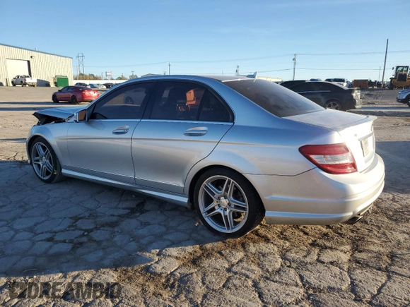 2011 Mercedes-Benz C 350 Sport with VIN WDDGF5GB2BR141092, listed as a Copart auction lot 84514624 with 139,550 mi miles and Salvage title. Bid and sale history available at DreamBid. Image 2.