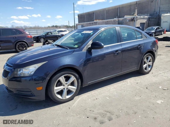 2014 Chevrolet Cruze 2LT with VIN 1G1PE5SBXE7334121, listed as a Copart auction lot 50921205 with 200,642 mi miles and Clean Title. Bid and sale history available at carsss.com. Image 1.