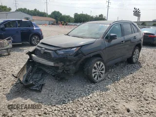 2022 Toyota RAV4 XLE Premium with VIN 2T3A1RFV7NC272235, listed as a Copart auction lot 59426215 with Not provided miles and Salvage title. Bid and sale history available at DreamBid. Image 1.