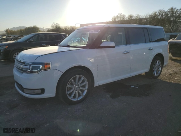 2018 Ford Flex Limited with VIN 2FMGK5D85JBA09830, listed as a Copart auction lot 84450094 with 80,940 mi miles and Salvage Title. Bid and sale history available at carsss.com. Image 1.