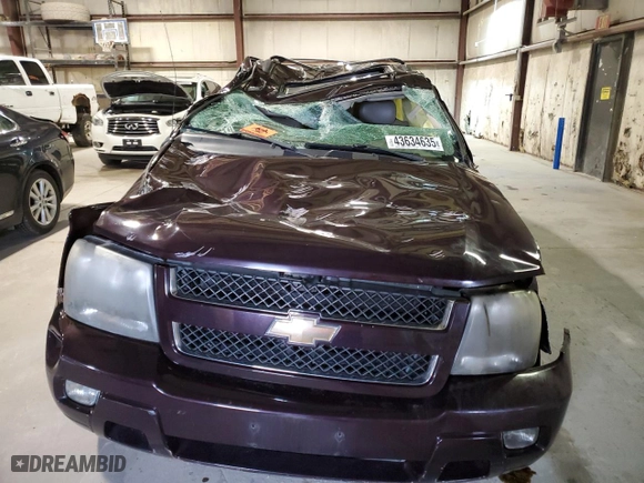 2008 Chevrolet TrailBlazer Fleet w/2FL with VIN 1GNDT13S182260572, listed as a Copart auction lot 43634635 with NaN miles and Salvage Title. Bid and sale history available at carsss.com. Image 5.