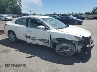 2011 Nissan Maxima SV with VIN 1N4AA5APXBC826940, listed as a Copart auction lot 57809935 with Not provided miles and Salvage title. Bid and sale history available at DreamBid. Image 4.