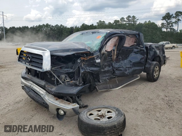 2008 Toyota Tundra z VIN 5TFET54148X017710, wystawiony jako Copart lot #59410435 z przebiegiem Nie podano mil oraz Szkoda całkowita • Salvage title. Historia ofert i sprzedaży dostępna na DreamBid. Obrazek 1.