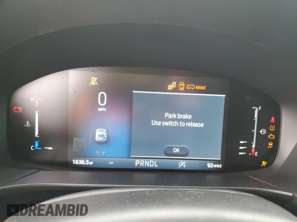 2024 Ford Escape Active with VIN 1FMCU9GN9RUB45661, listed as a Copart auction lot 43371945 with 1,636 mi miles and Non Repairable. Bid and sale history available at DreamBid. Image 9.