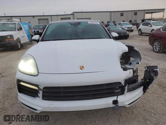 2021 Porsche Cayenne E-Hybrid Hybrid with VIN WP1BE2AY7MDA44052, listed as a Copart auction lot 44595335 with 45,896 mi miles and Salvage title. Bid and sale history available at DreamBid. Image 5.