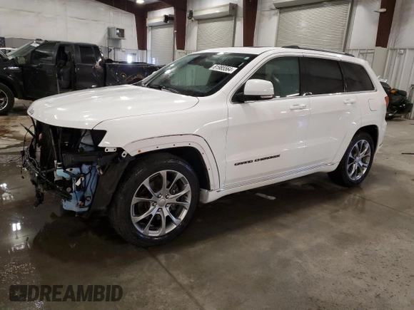 2020 Jeep Grand Cherokee Summit with VIN 1C4RJFJT7LC159794, listed as a Copart auction lot 81985564 with 58,983 mi miles and Salvage title. Bid and sale history available at DreamBid. Image 1.
