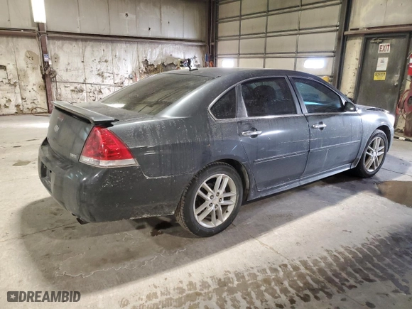 2013 Chevrolet Impala LTZ with VIN 2G1WC5E31D1194428, listed as a Copart auction lot 45863625 with 158,756 mi miles and Salvage Title. Bid and sale history available at carsss.com. Image 3.