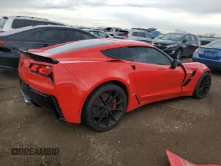 2019 Chevrolet Corvette Grand Sport 1LT z VIN 1G1YV2D70K5103683, wystawiony jako Copart lot #53854875 z przebiegiem 38 229 mil mil oraz Szkoda całkowita • Salvage title. Historia ofert i sprzedaży dostępna na DreamBid. Obrazek 3.