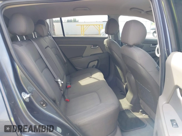 2012 Kia Sportage LX with VIN KNDPB3A2XC7287773, listed as a IAAI auction lot 42139714 with 192,880 mi miles. Bid and sale history available at carsss.com. Image 8.