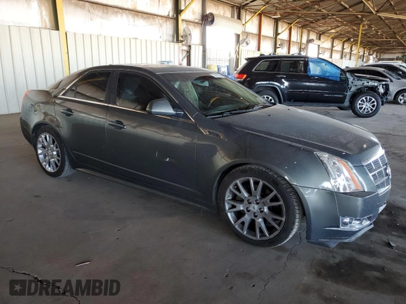 2011 Cadillac CTS Performance with VIN 1G6DJ5ED1B0146579, listed as a Copart auction lot 78317594 with 120,391 mi miles and Salvage Title. Bid and sale history available at DreamBid. Image 4.