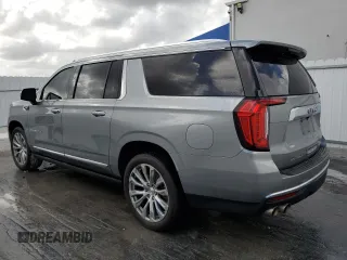 2023 GMC Yukon XL Denali with VIN 1GKS1JKL4PR349627, listed as a Copart auction lot 51690095 with 57,393 mi miles and Clean Title. Bid and sale history available at carsss.com. Image 2.