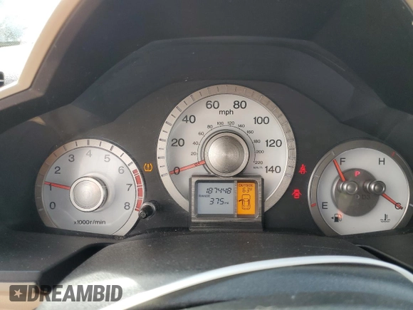 2009 Honda Pilot EX-L z VIN 5FNYF48589B055268, wystawiony jako Copart lot #47524505 z przebiegiem 187 448 mil mil oraz Nie do naprawy • Non repairable. Historia ofert i sprzedaży dostępna na DreamBid. Obrazek 9.