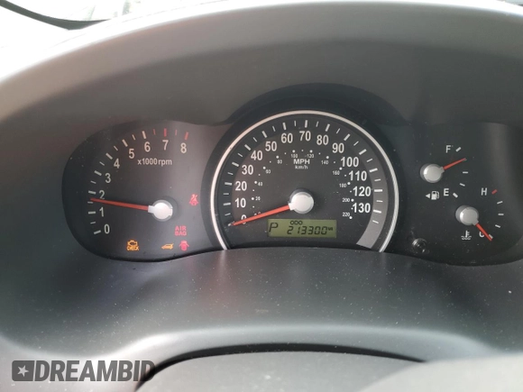 2009 Kia Sedona LX with VIN KNDMB233896312655, listed as a Copart auction lot 77863774 with 213,300 mi miles and Salvage Title. Bid and sale history available at carsss.com. Image 9.