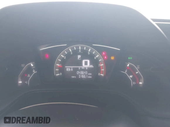 2018 Honda Civic LX with VIN 2HGFC2F53JH576471, listed as a IAAI auction lot 40772987 with 43,643 mi miles. Bid and sale history available at carsss.com. Image 7.