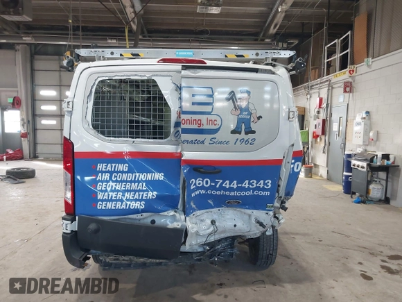 2017 Ford Transit with VIN 1FTYR2ZM0HKA07881, listed as a IAAI auction lot 41540841 with 124,381 mi miles and . Bid and sale history available at DreamBid. Image 17.