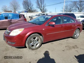 2008 Saturn Aura XE with VIN 1G8ZS57B58F198101, listed as a Copart auction lot 48639545 with 98,449 mi miles and Salvage Title. Bid and sale history available at carsss.com. Image 1.