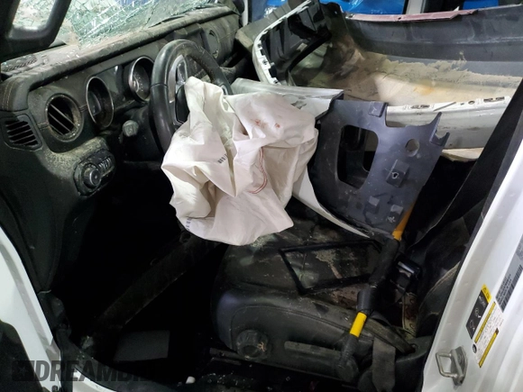 2021 Jeep Wrangler Unlimited Sahara High Altitude with VIN 1C4HJXEN7MW651514, listed as a Copart auction lot 83654114 with Not provided miles and Salvage title. Bid and sale history available at DreamBid. Image 7.