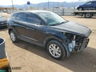 2019 Hyundai Tucson SE with VIN KM8J23A42KU014782, listed as a Copart auction lot 48151075 with 115,913 mi miles and Salvage Title. Bid and sale history available at carsss.com. Image 4.
