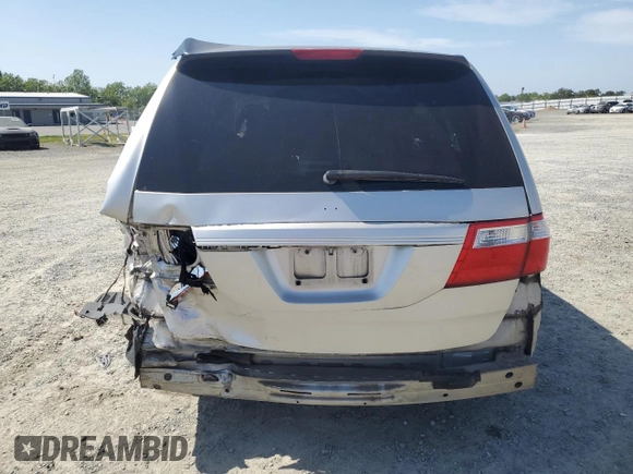 2006 Honda Odyssey LX with VIN 5FNRL38256B099799, listed as a Copart auction lot 53571745 with 287,595 mi miles and Salvage Title. Bid and sale history available at carsss.com. Image 6.